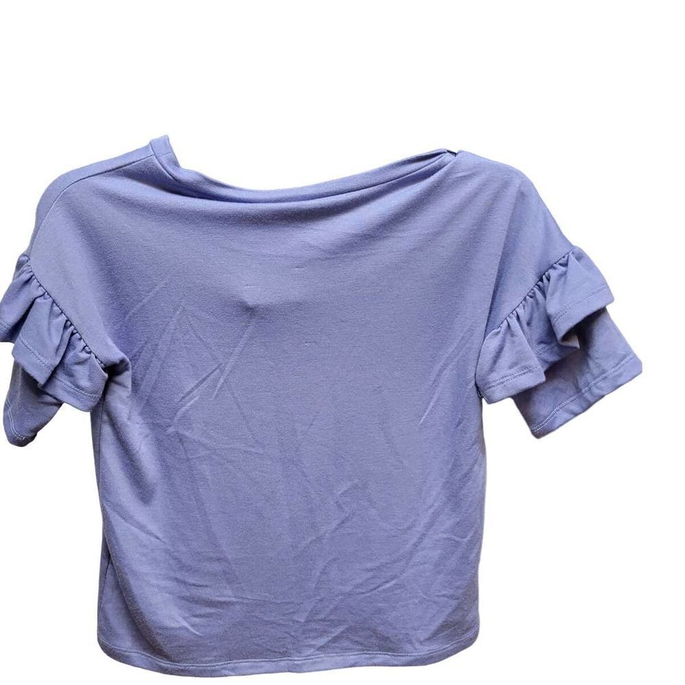 Good Luck Girl Top Ruffle Sleeve - Picture 2 of 3